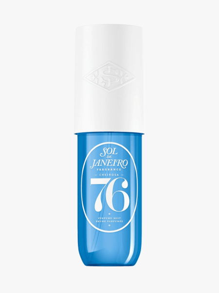 Sol de Janeiro Cheirosa Hair & Body Mist in branded component on a light gray background